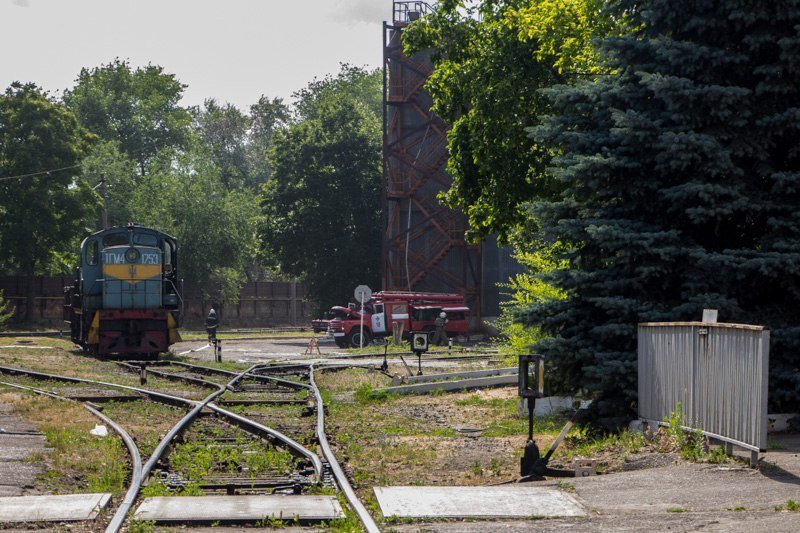 Пожар на левом берегу Днепра: подробности 1