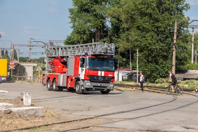 Пожар на левом берегу Днепра: подробности 3