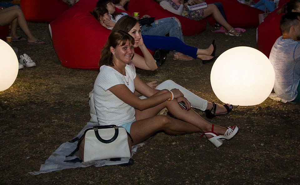 В парке Глобы показали первый фильм под открытым небом 7