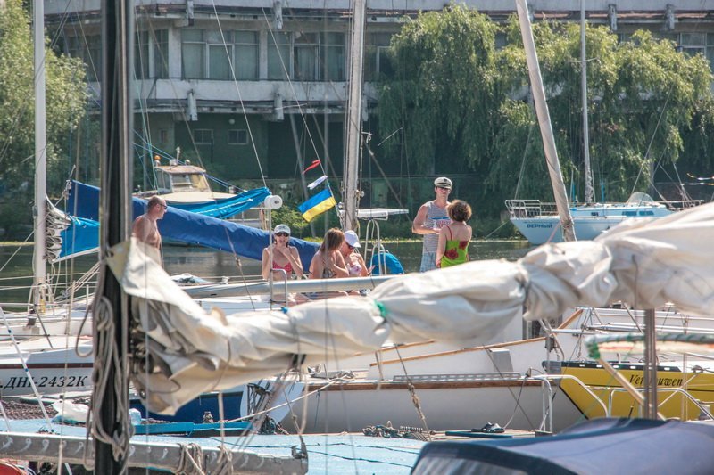 500 километров по воде: в Днепре стартовала недельная регата "Козацький шлях" 4