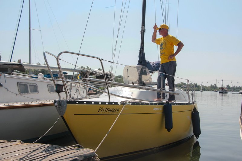 500 километров по воде: в Днепре стартовала недельная регата "Козацький шлях" 11