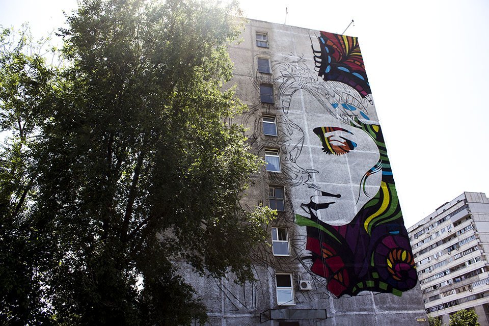 Мастерство и краски: как в Днепре рисуют муралы 10