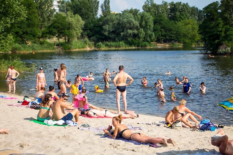 Где в Днепре отдохнуть на природе: пляж "Фрунзенский" 3