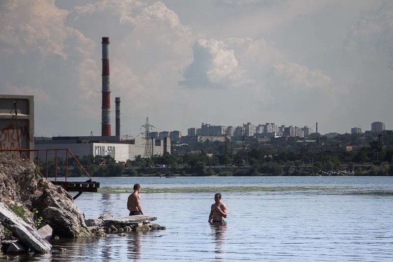 Где в Днепре отдохнуть на природе: пляж "Фрунзенский" 14