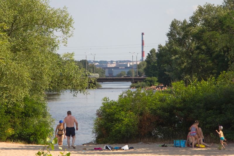 Где в Днепре отдохнуть на природе: пляж "Фрунзенский" 16