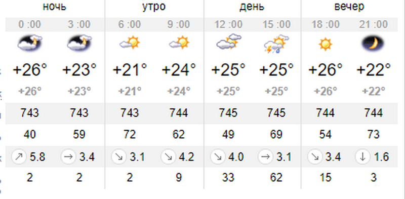 Погода на 2 июля: в Днепре будет пасмурно 1