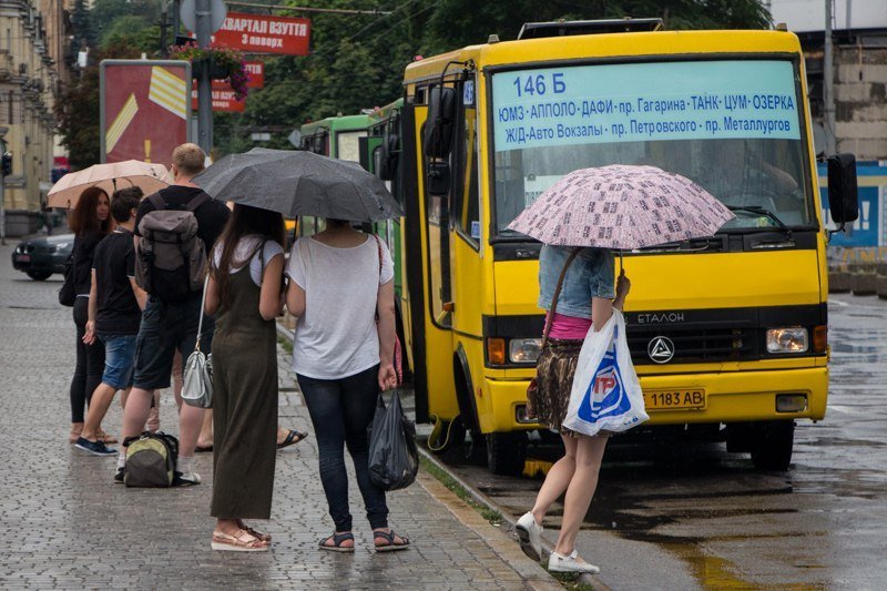 Спасительная прохлада: в Днепре пошел летний дождь 2