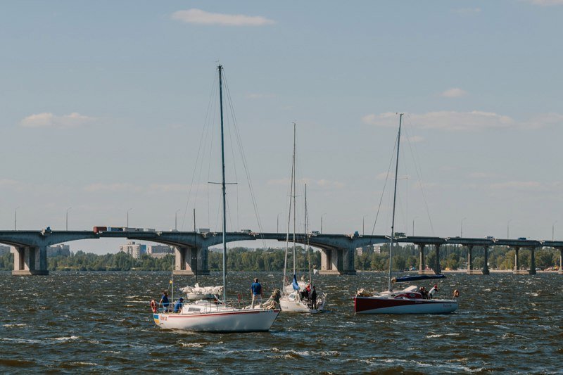 Казацкими путями в Одессу: в Днепре стартовала регата в честь Ивана Сирко 2