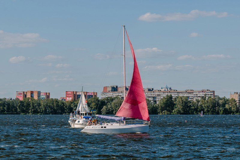 Казацкими путями в Одессу: в Днепре стартовала регата в честь Ивана Сирко 13