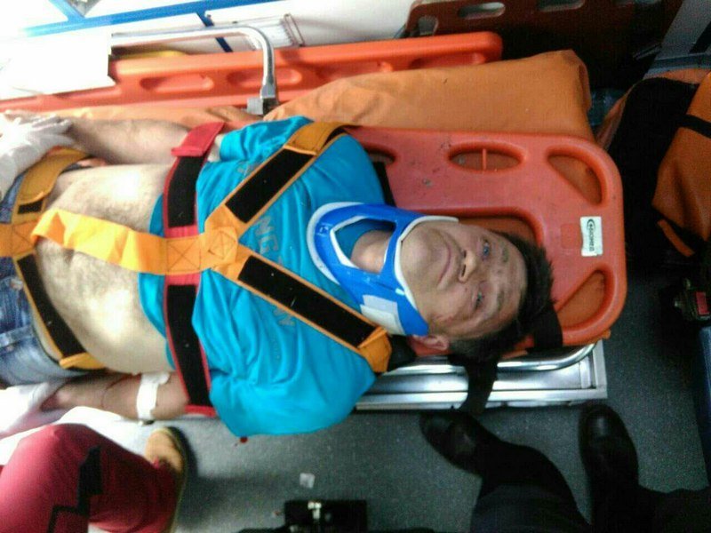 Лежал без сознания: на Монастырском острове мужчина спрыгнул с моста 1