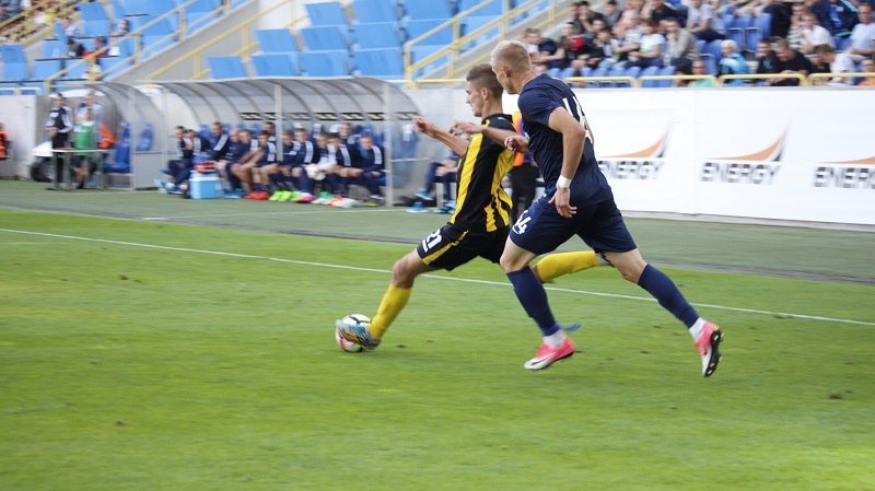 На "Днепр-Арене" впервые сыграли СК "Днепр-1" и ФК "Буковина" 3