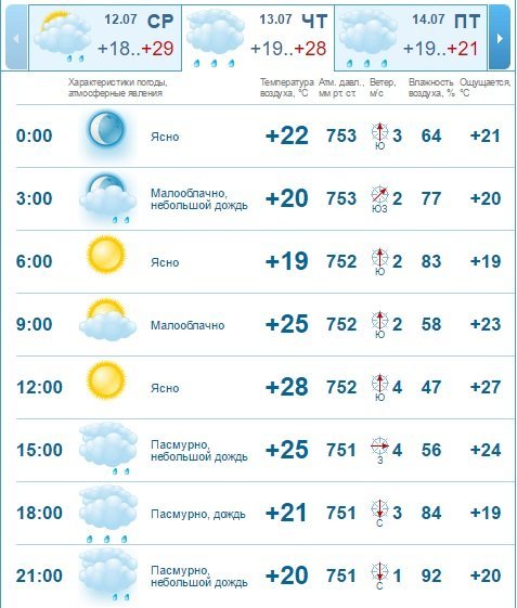 Погода на 13 июля: в Днепре будет пасмурно, вечером ожидается дождь 2