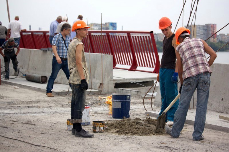 Golden Gate Bridge в Днепре: как идет ремонт Нового моста 10