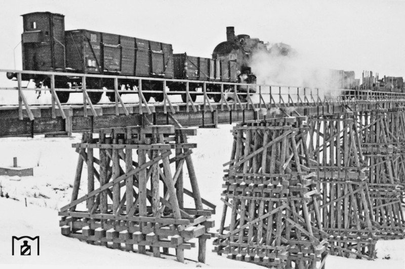 Было - стало: Амурский мост в ХХ веке и сейчас 13