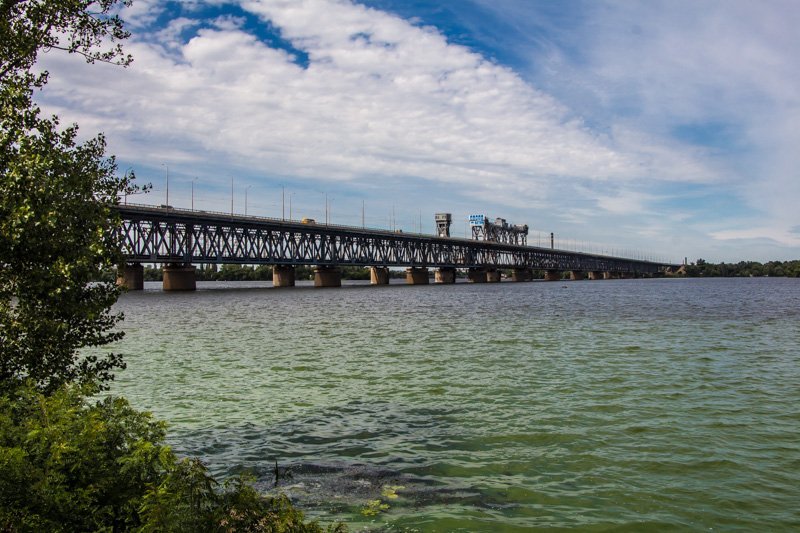 Было - стало: Амурский мост в ХХ веке и сейчас 18
