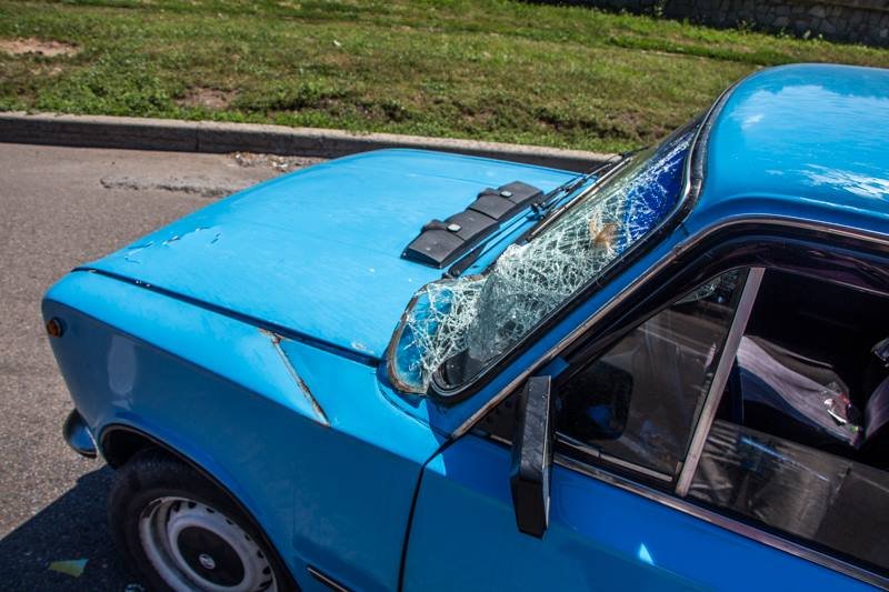 В Днепре возле Dafi ВАЗ сбил женщину на пешеходном переходе 7