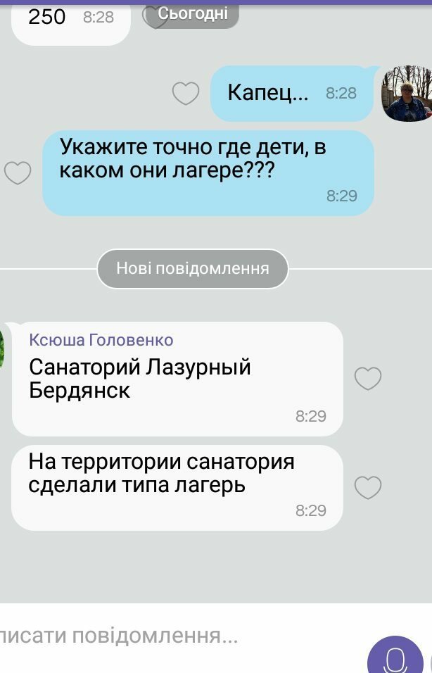 Дети бойцов АТО из Днепра отравились в летнем лагере в Бердянске 3