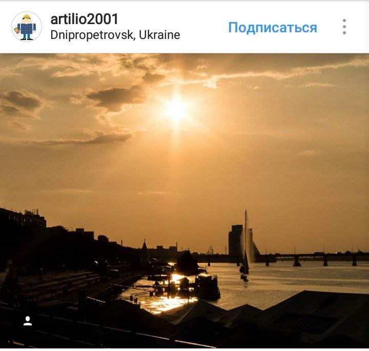 ТОП самых красивых фотографий Днепра из Instagram 2