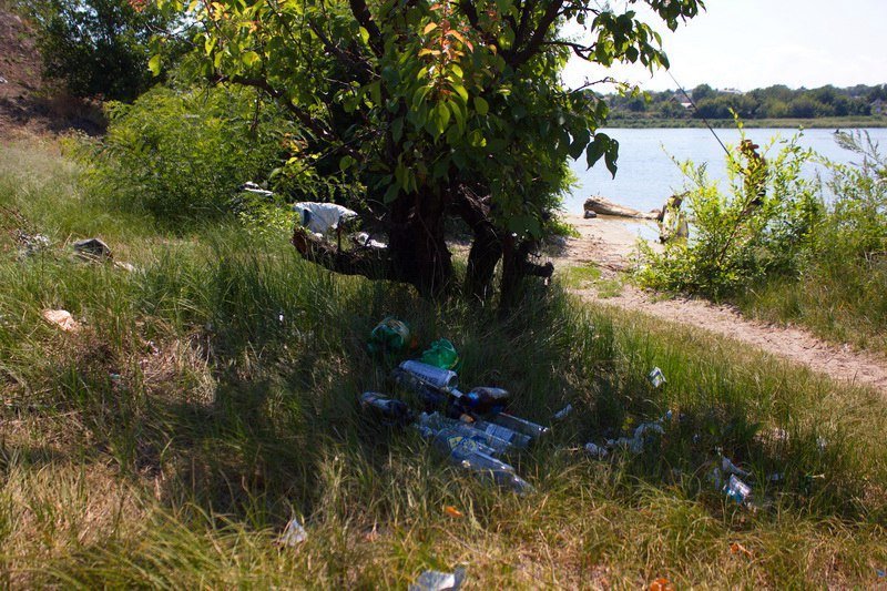 Где в Днепре отдохнуть на природе: пляж под Самарским мостом 21