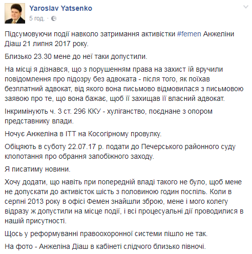 Голая грудь на встрече Порошенко и Лукашенко: задержанной активистке "светит" 5 лет тюрьмы 2