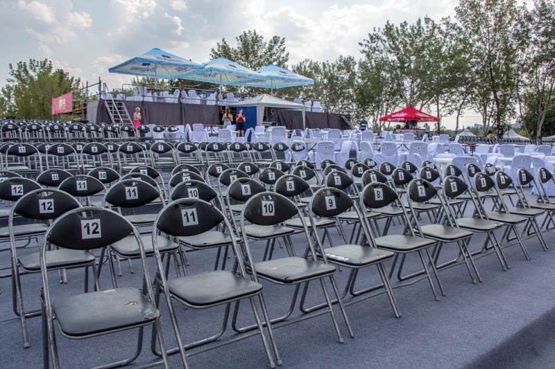 Саундчек артистов и уборка территории: как проходят последние приготовления к "Джазу на Днепре" 7