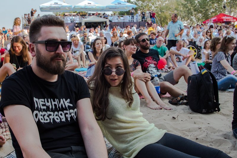 Яника Мерило в сексуальном платье и танцы под дождем: как прошел первый день "Джаза на Днепре" 7