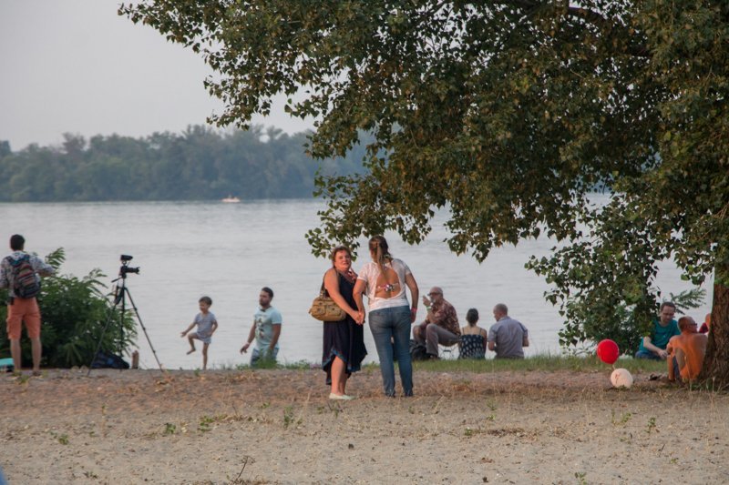 Яника Мерило в сексуальном платье и танцы под дождем: как прошел первый день "Джаза на Днепре" 17