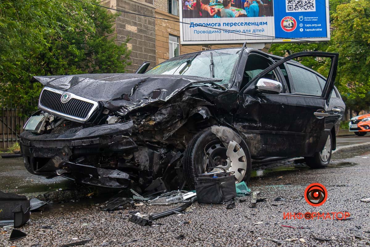 11 июля на проспекте Гагарина случилась авария