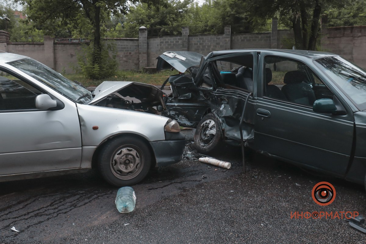 Водитель Daewoo пострадал Водитель Daewoo пострадал