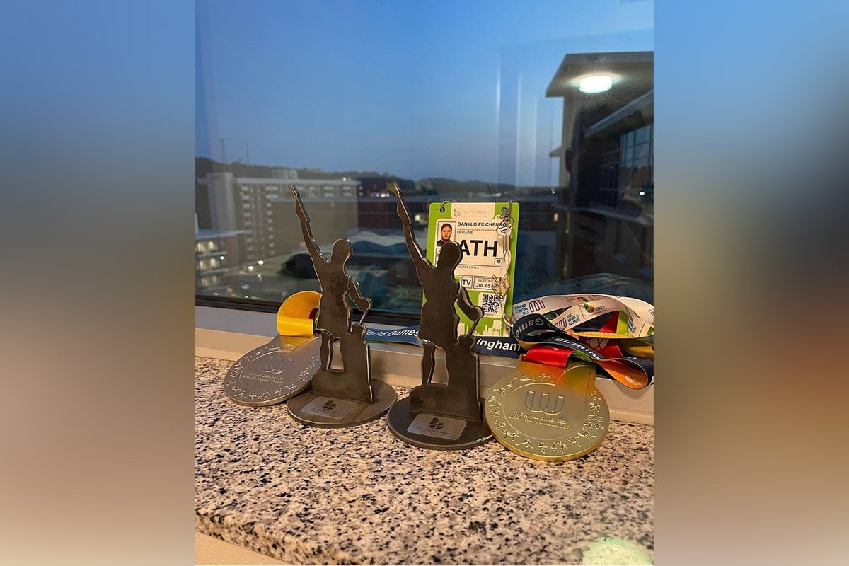 Дві нагороди спортсмена з Дніпра