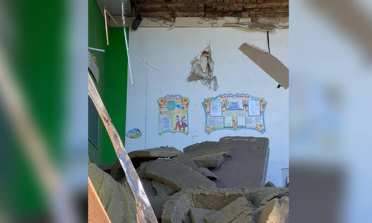 У Апостоловому зруйновані три школи У Апостоловому зруйновані три школи