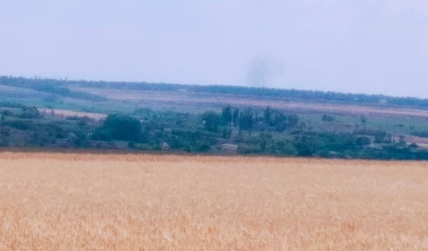 Димить ворожа техніка 