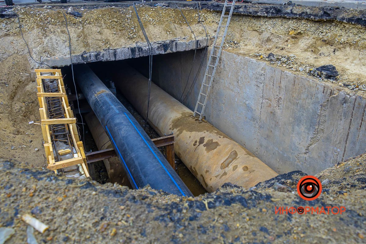 Ділянка нового водогону