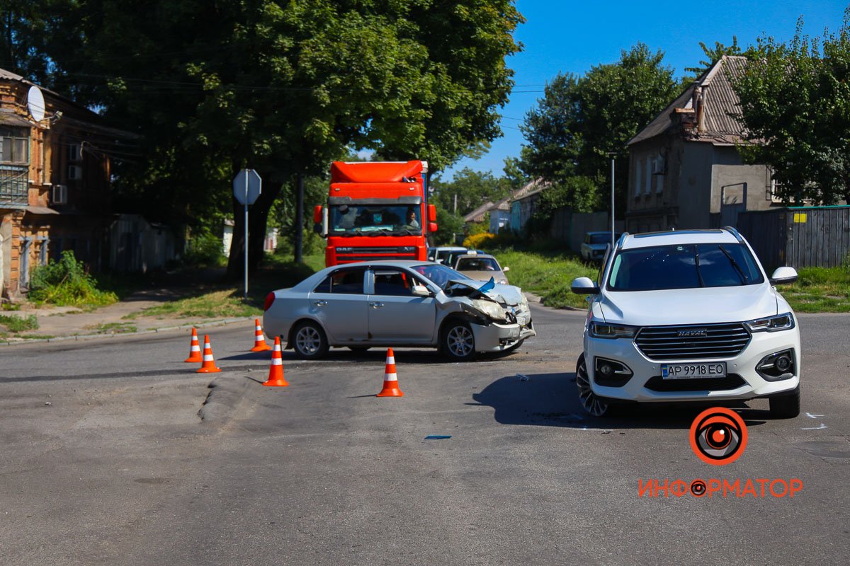 У середу, 27 липня, на перехресті вулиць Камчатської та Орловської трапилася аварія