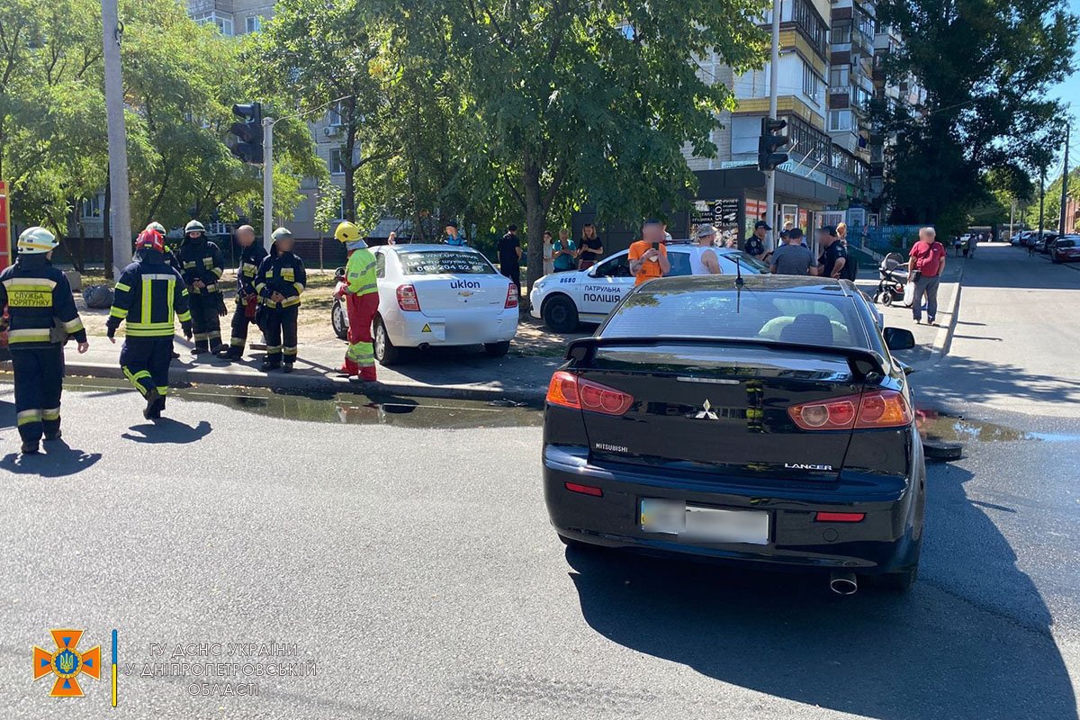 31 серпня на проспекті Героїв трапилася аварія