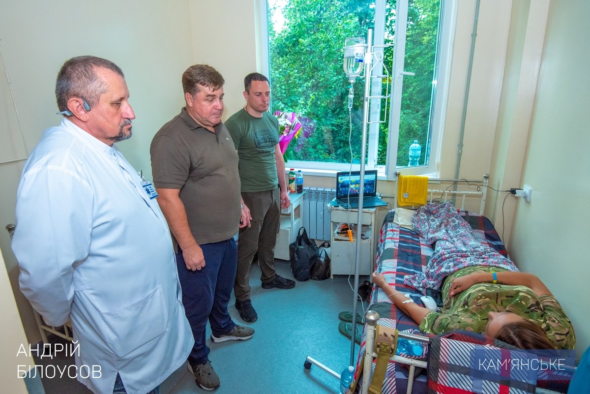 У лікарні Кам’янського завершили ремонт трьох відділень 1