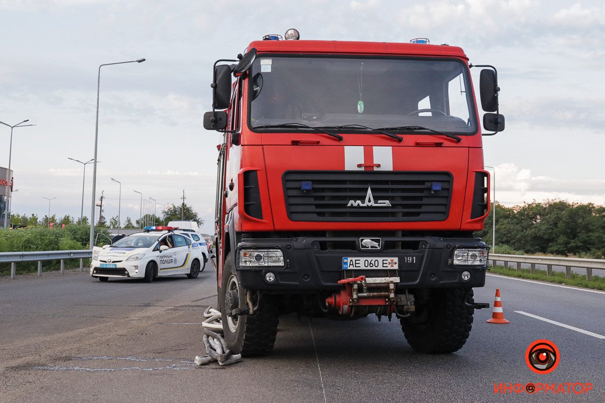 На місці працювали надзвичайники