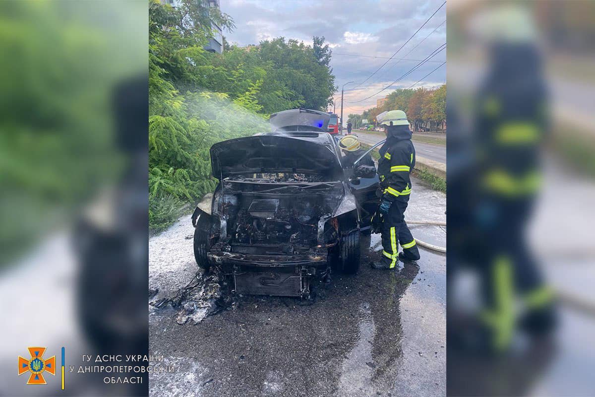 3 серпня на проспекті Богдана Хмельницького трапилася пожежа