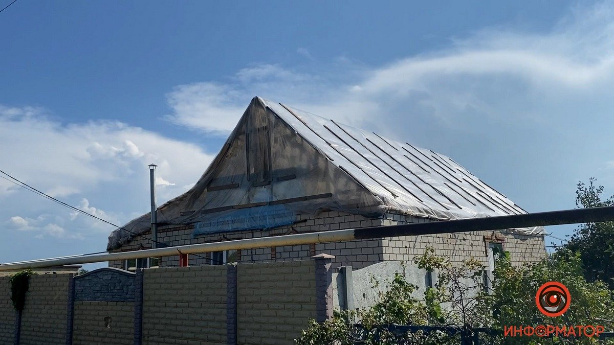 У Вищетарасівці будинок залишився без даху У Вищетарасівці будинок залишився без даху