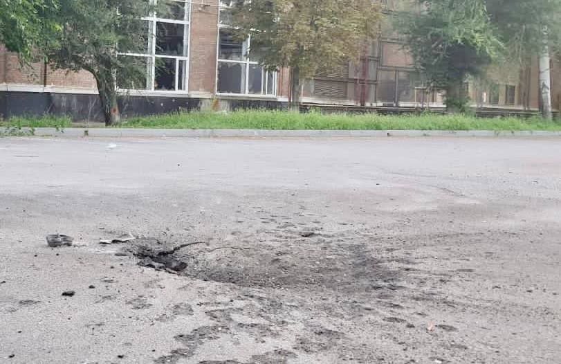 Обстріляв два райони Обстріляв два райони