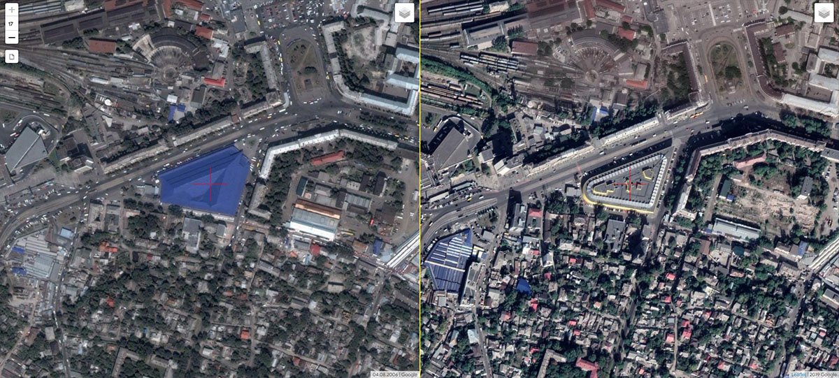 Стара та відбудована «Слов’янка»