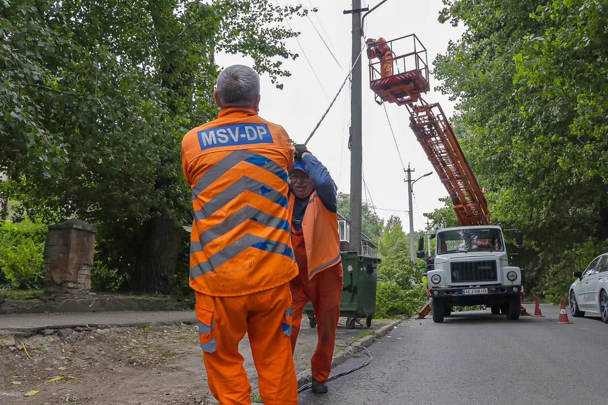 Ремонт мереж вуличного освітлення 