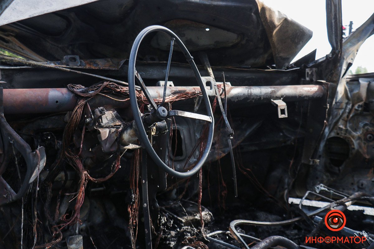 Dacia загорілась Dacia загорілась