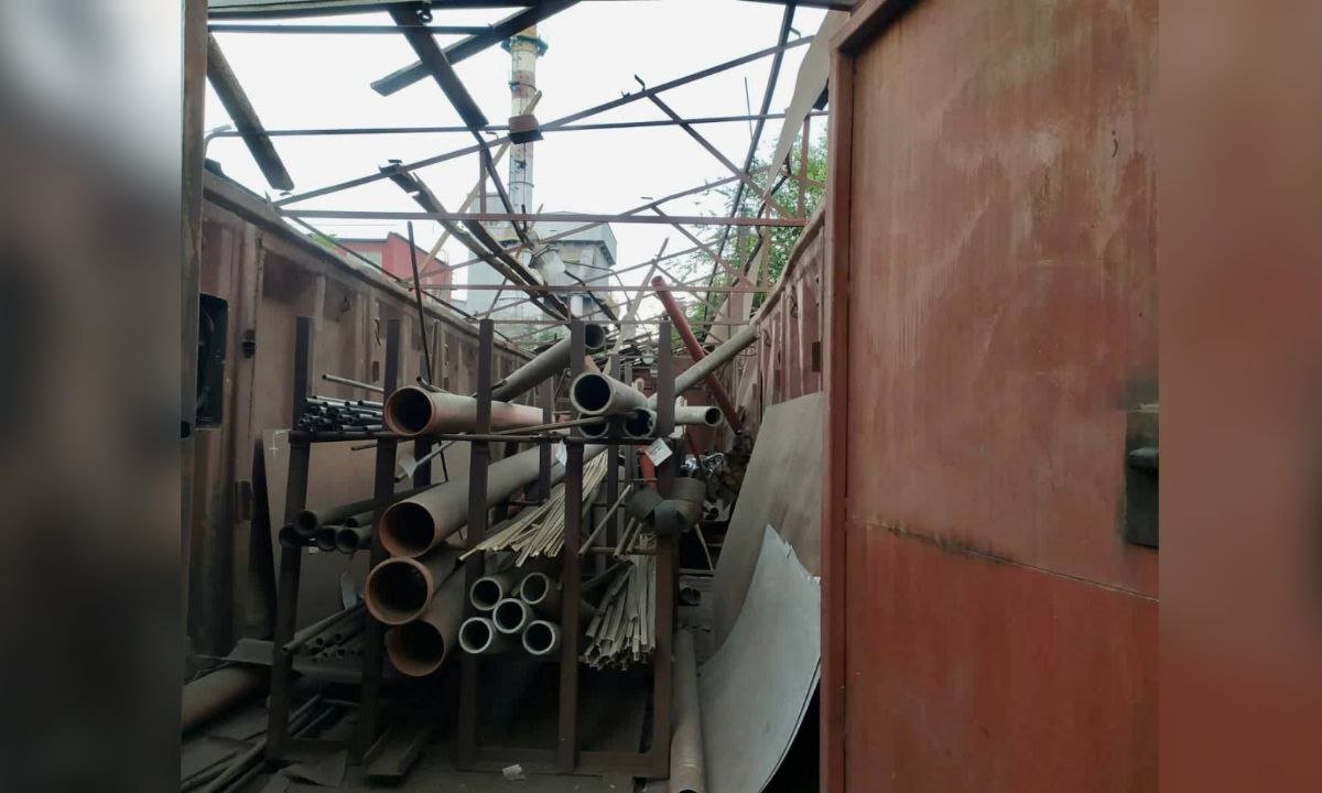 Зазнали руйнувань склади, цехи та адмінприміщення промислового підприємства Зазнали руйнувань склади, цехи та адмінприміщення промислового підприємства