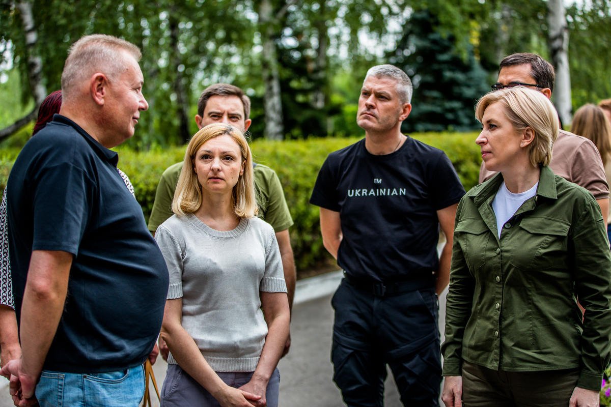 15 серпня до Дніпра з робочим візитом приїхала Ірина Верещук, віцепрем'єр-міністр – міністр з питань реінтеграції тимчасово окупованих територій України. 15 серпня до Дніпра з робочим візитом приїхала Ірина Верещук, віцепрем'єр-міністр – міністр з питань реінтеграції тимчасово окупованих територій України.