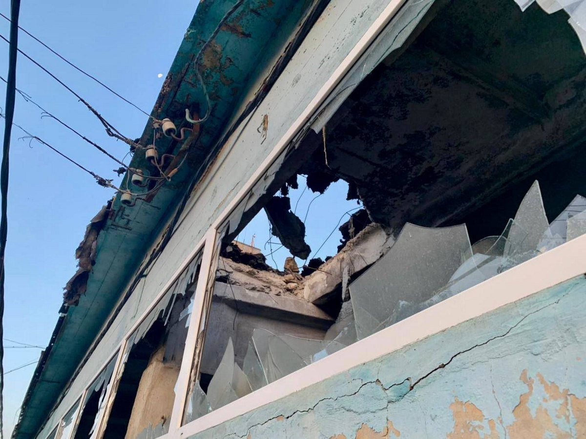 Під вогонь потрапили два райони Під вогонь потрапили два райони