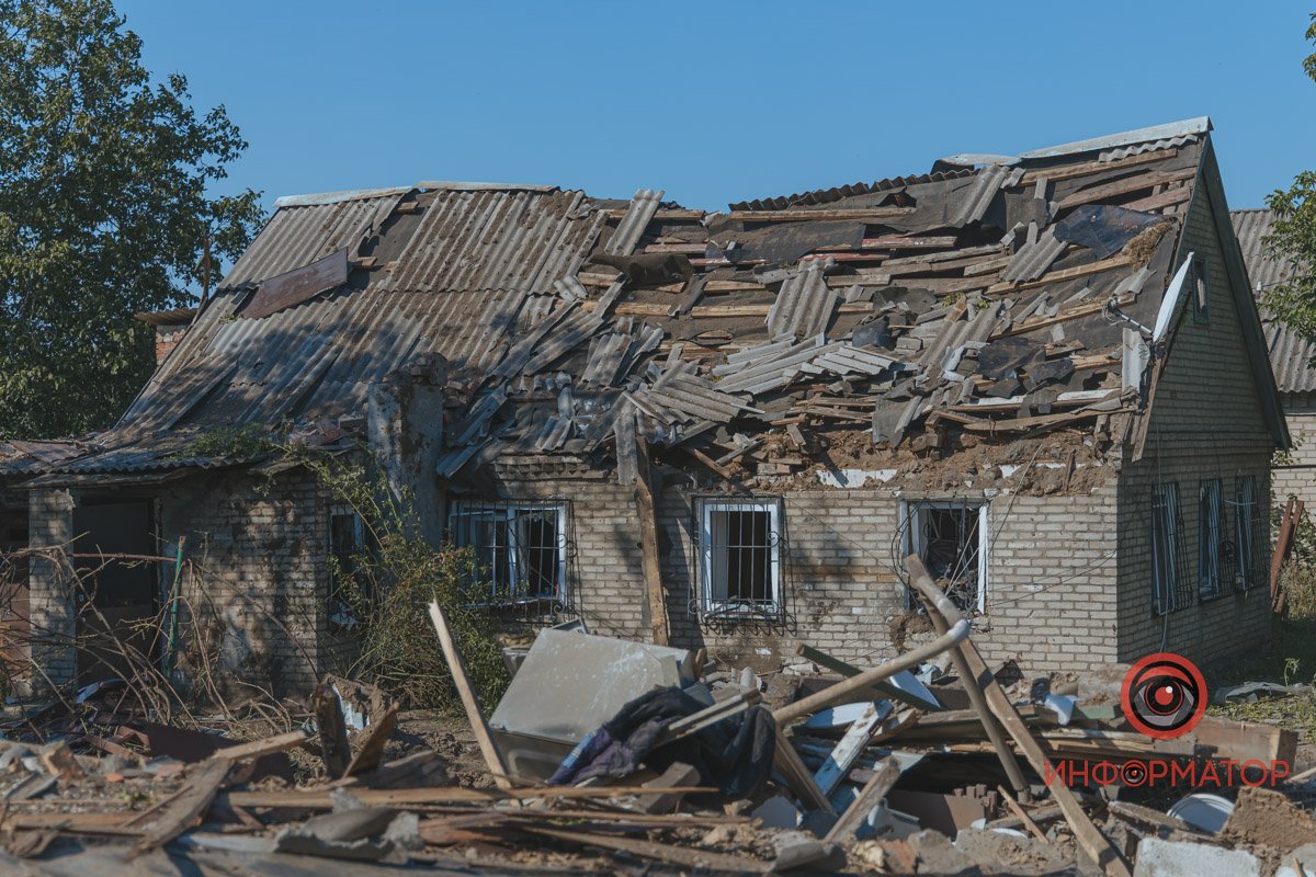У вівторок, 23 серпня, Дніпрі ворожа ракета вщент зруйнувала житловий будинок
