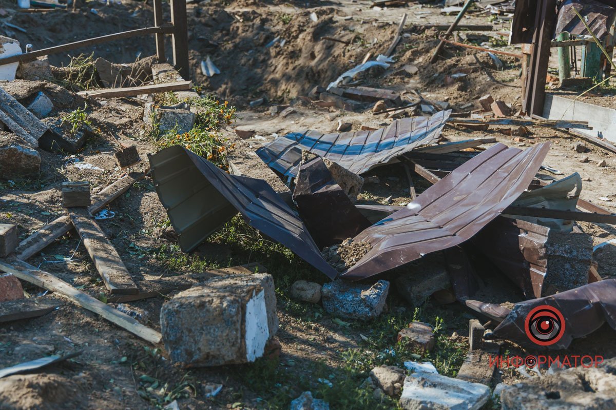 Наслідки обстрілу російської ракети