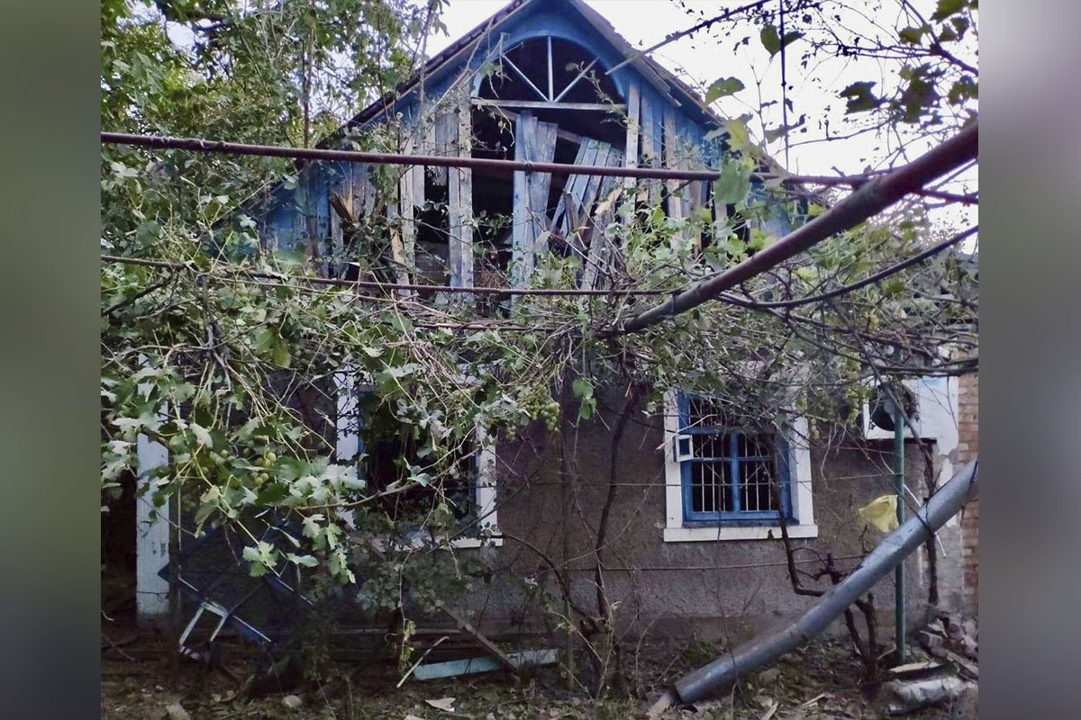 Ворог поцілив по чотирьох громадах у двох районах