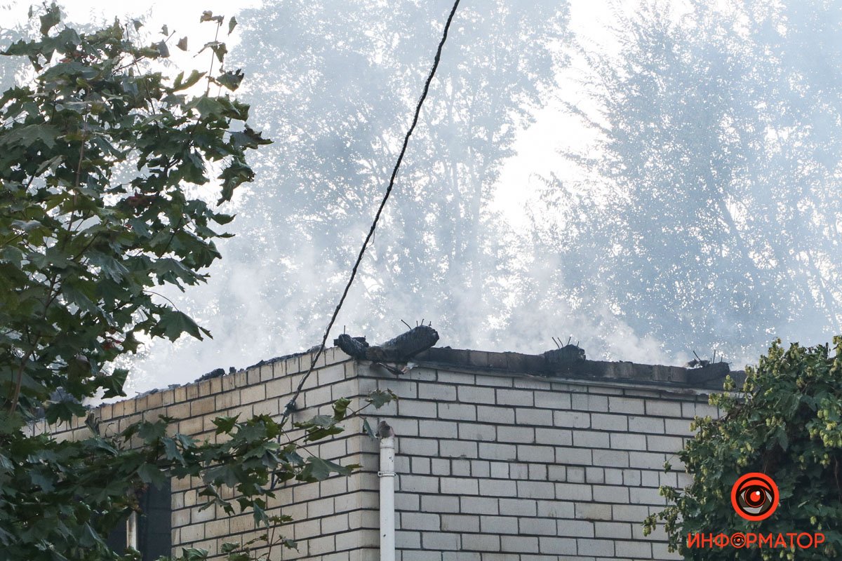 В районі Мазепи побачили дим